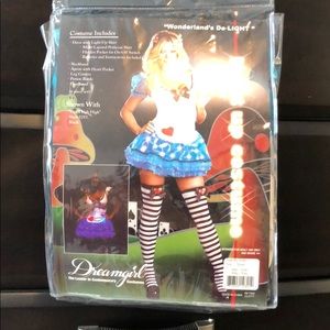 Alice in wonderland light up Halloween costume